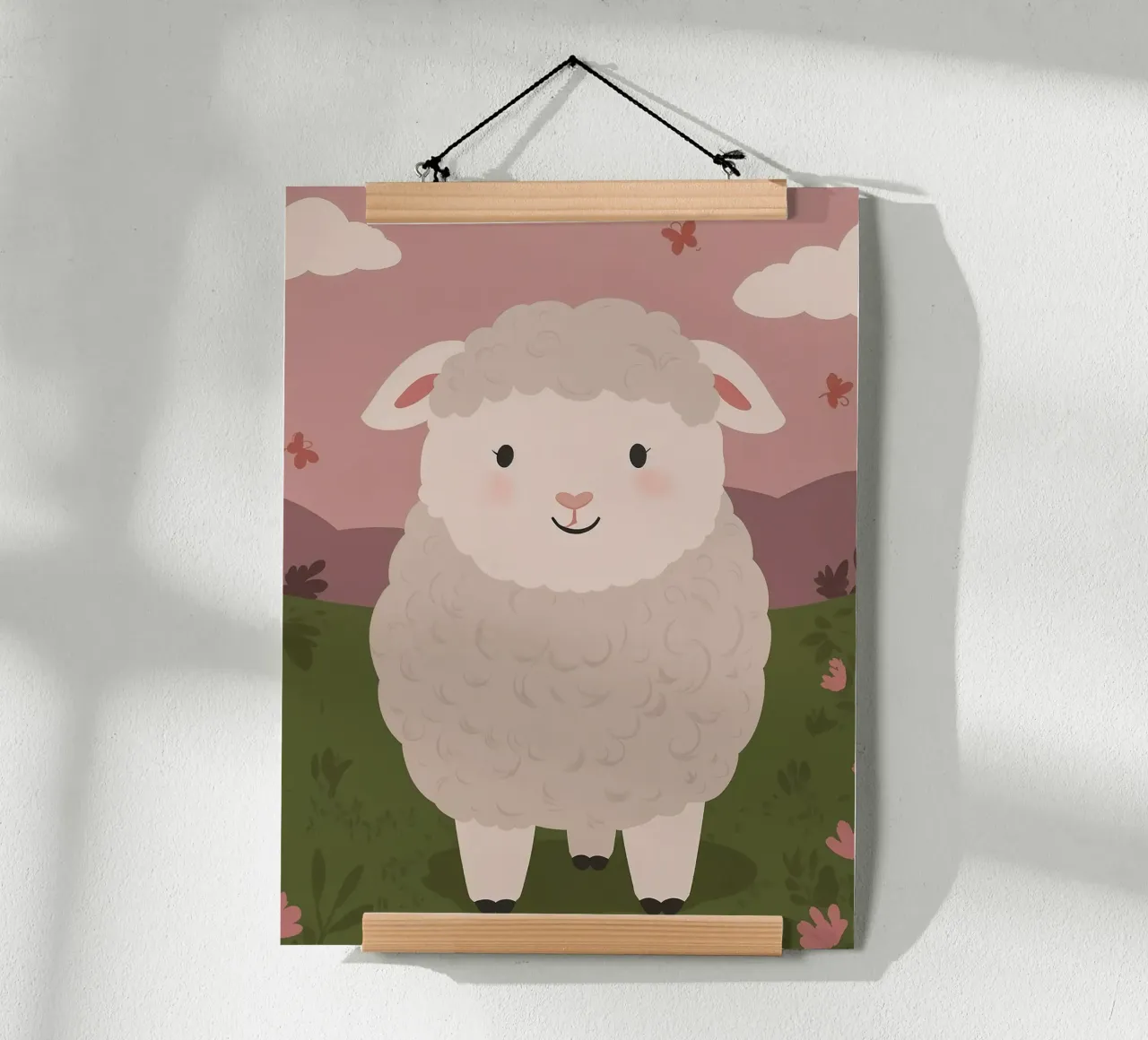 Pecorella amichevole carta hahnemühle da SnoopyAnimals