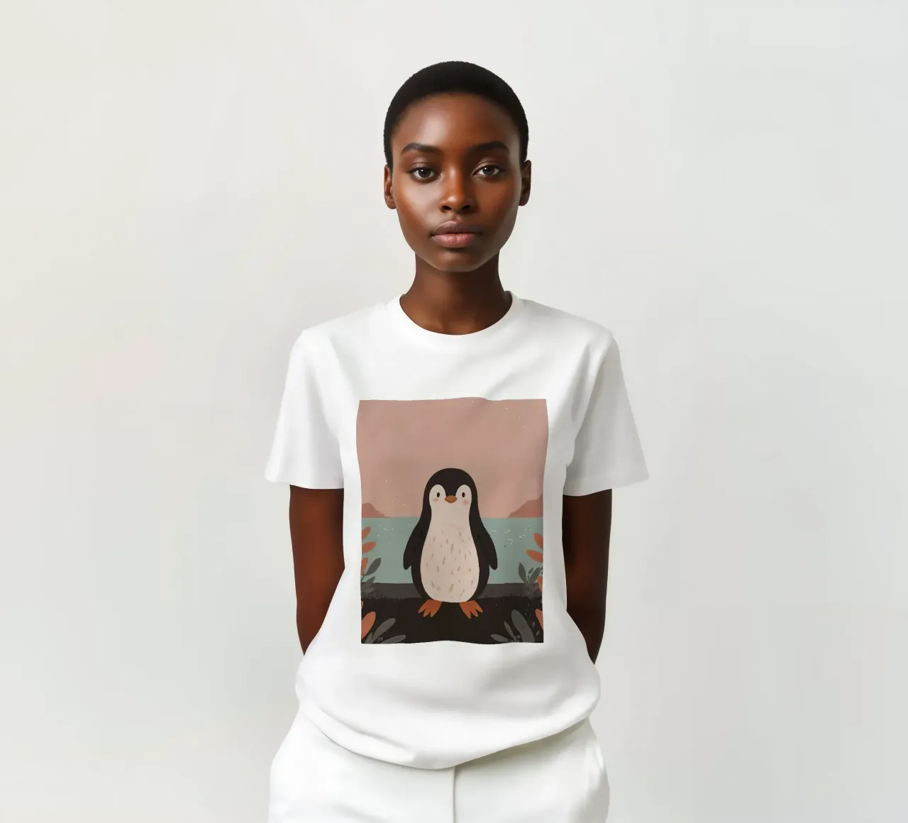 Un piccolo pinguino amichevole t-shirt da SnoopyAnimals