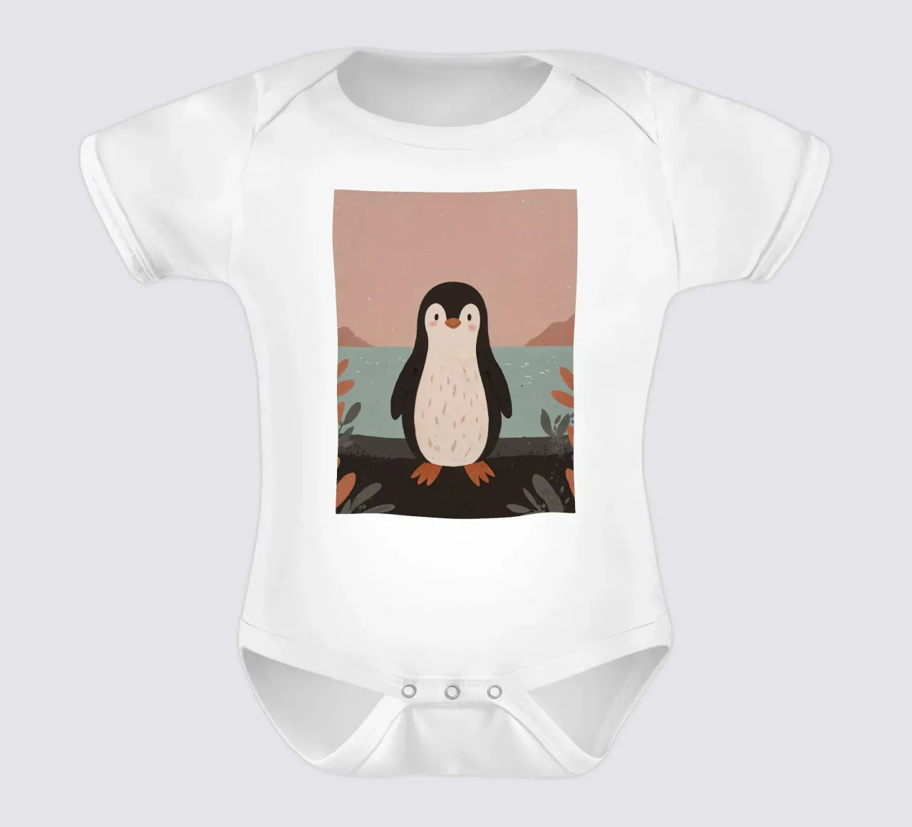 Petit pingouin sympathique body bébé de SnoopyAnimals