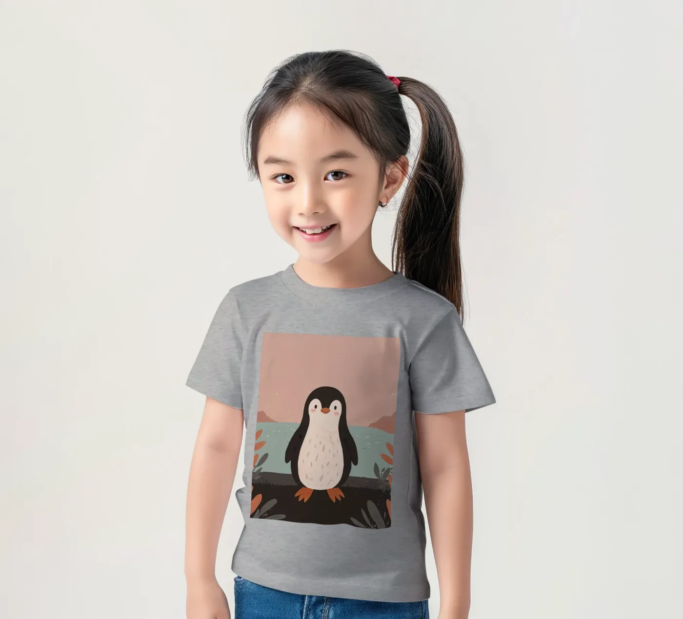 Friendly Tiny Penguin kinder t-shirt van SnoopyAnimals