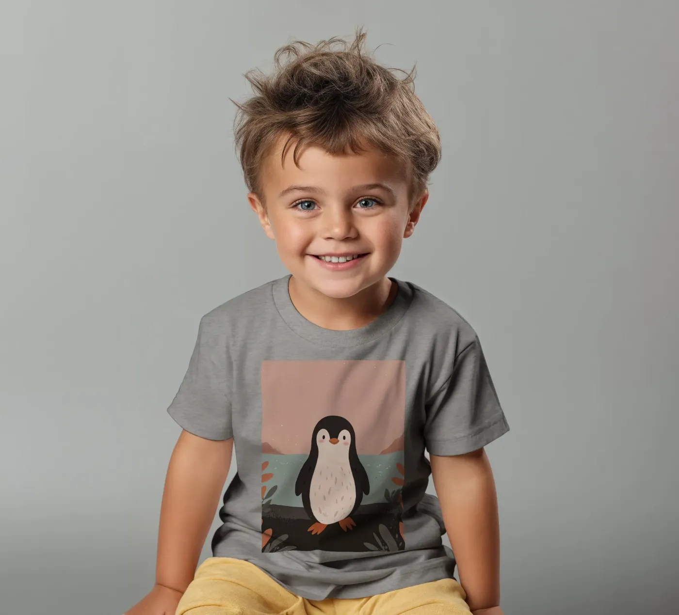 Friendly Tiny Penguin kinder t-shirt van SnoopyAnimals