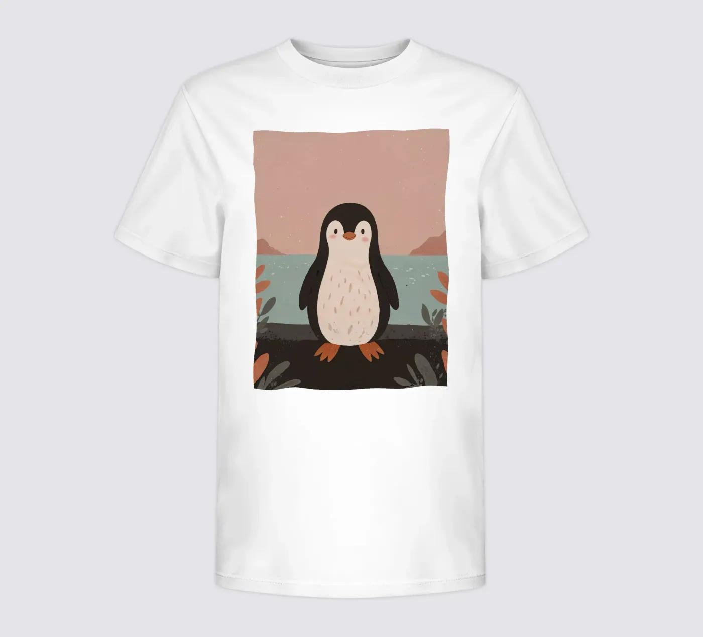 Friendly Tiny Penguin kinder t-shirt van SnoopyAnimals