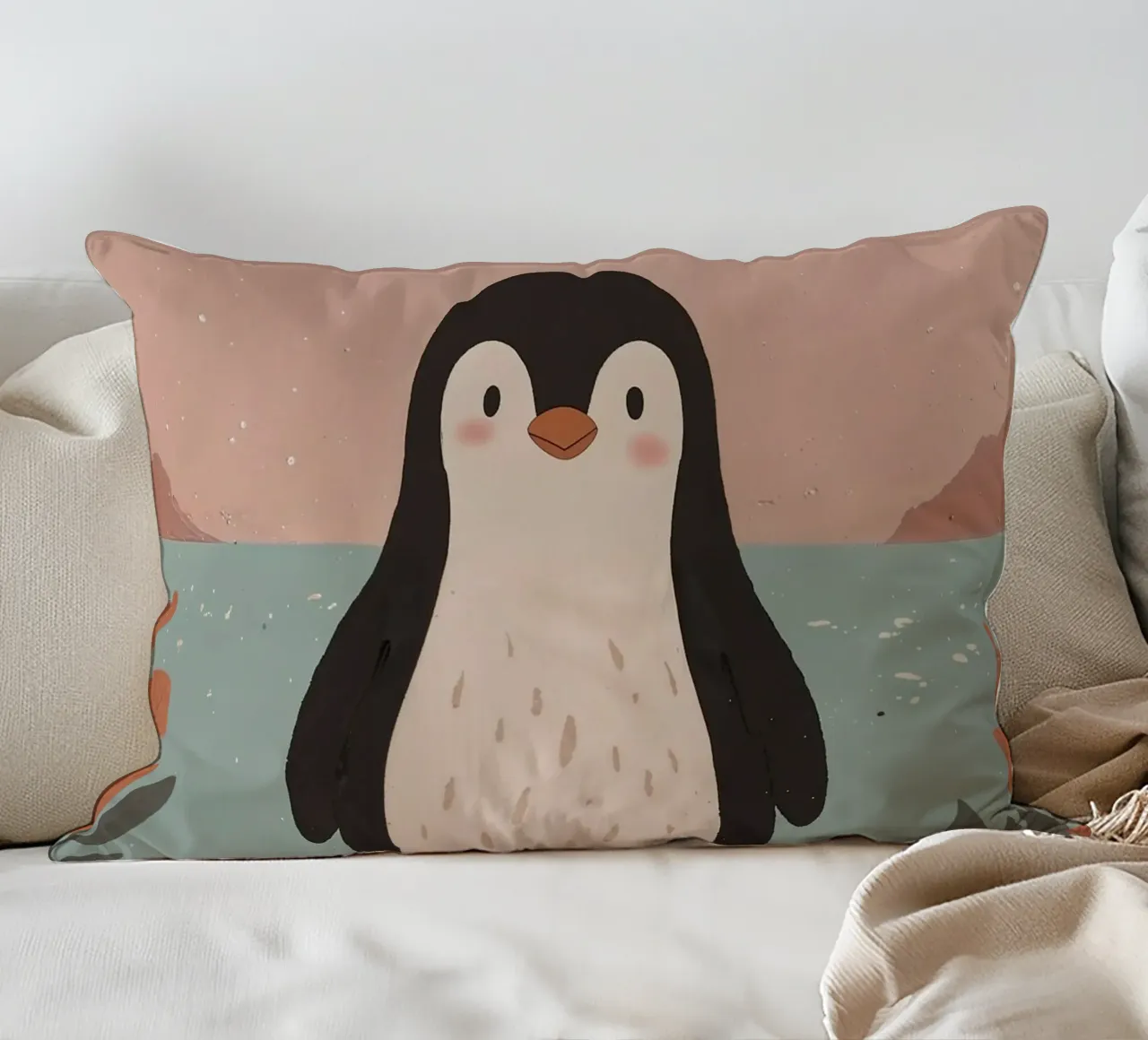 Un piccolo pinguino amichevole cuscino da SnoopyAnimals