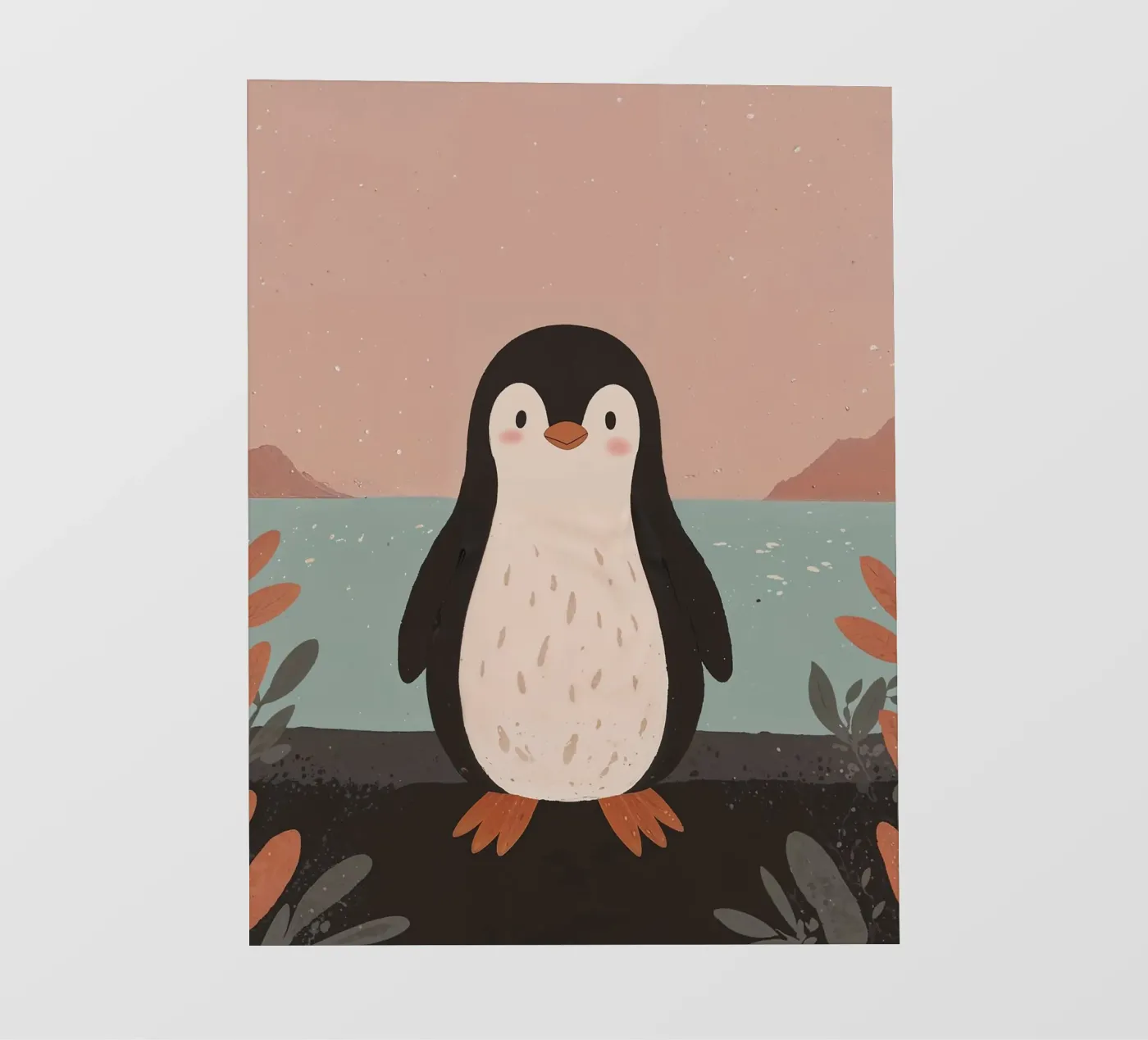 Vriendelijke pinguïn fotobehang van SnoopyAnimals