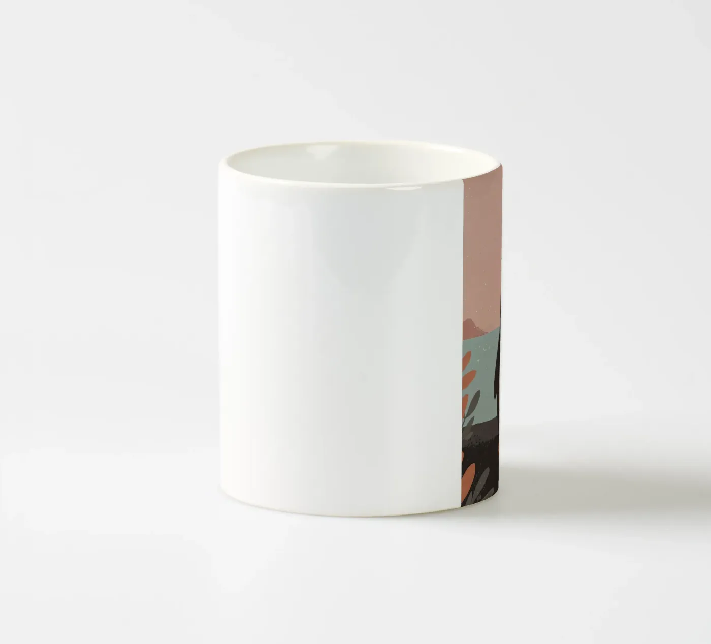 Friendly Tiny Penguin ceramic mug by SnoopyAnimals