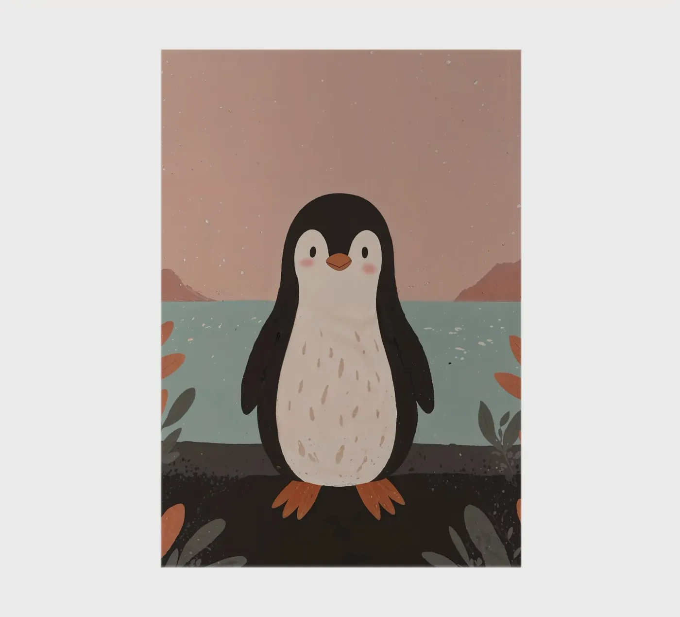 Friendly Tiny Penguin notebook by SnoopyAnimals