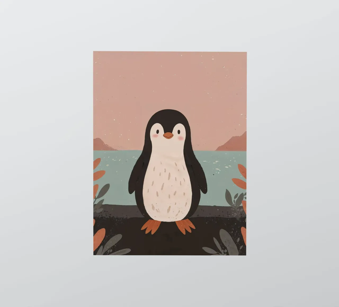 Friendly Tiny Penguin sticker by SnoopyAnimals