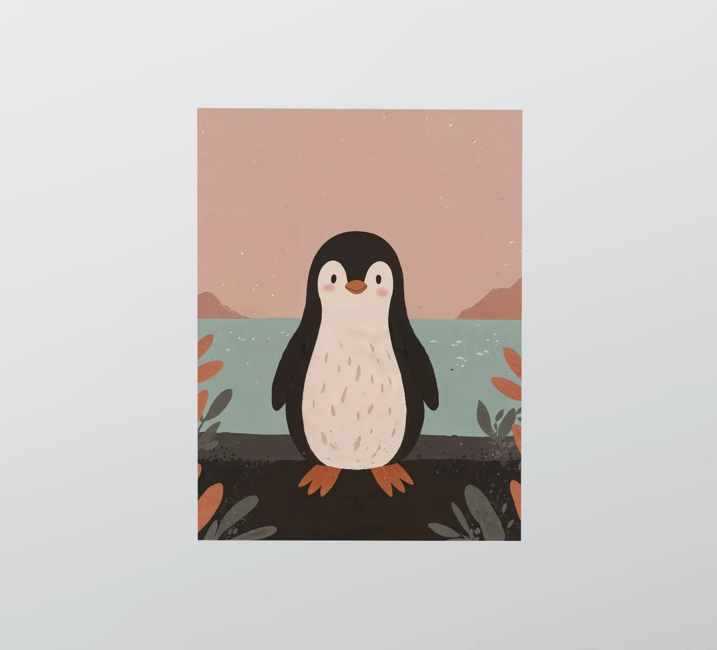 Vriendelijke pinguïn sticker van SnoopyAnimals
