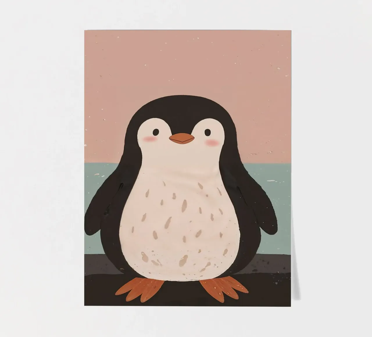 Friendly Tiny Penguin sticker sheet by SnoopyAnimals