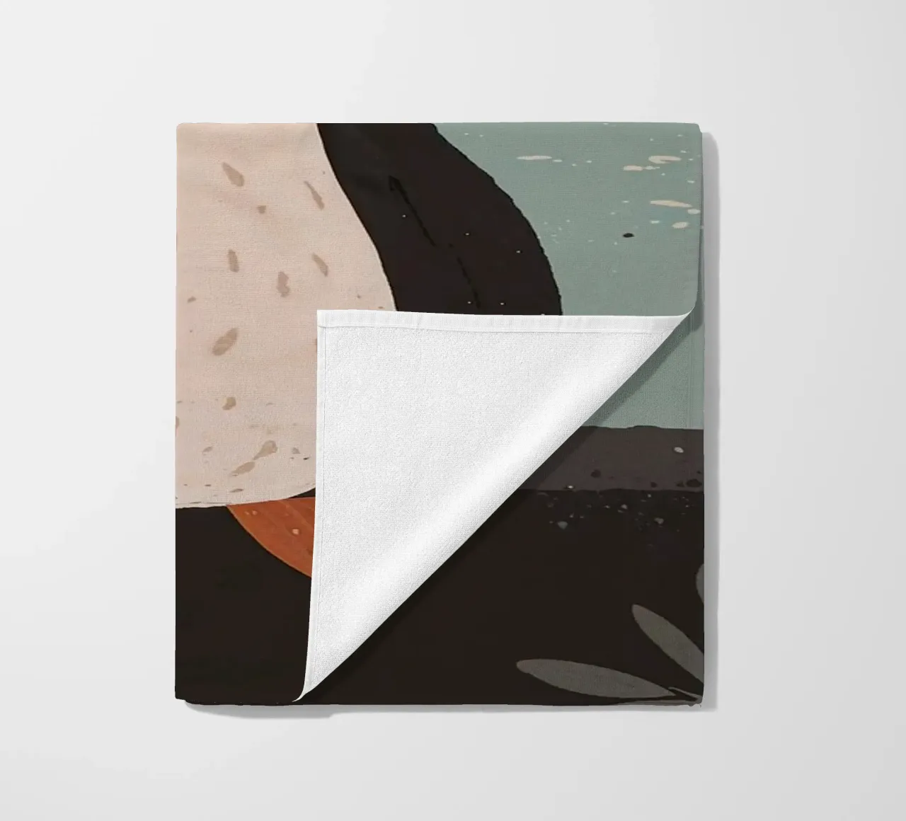 Friendly Tiny Penguin beach towel by SnoopyAnimals