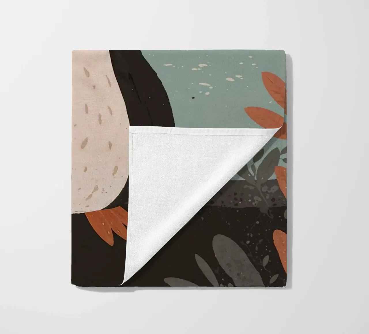 Friendly Tiny Penguin beach towel by SnoopyAnimals