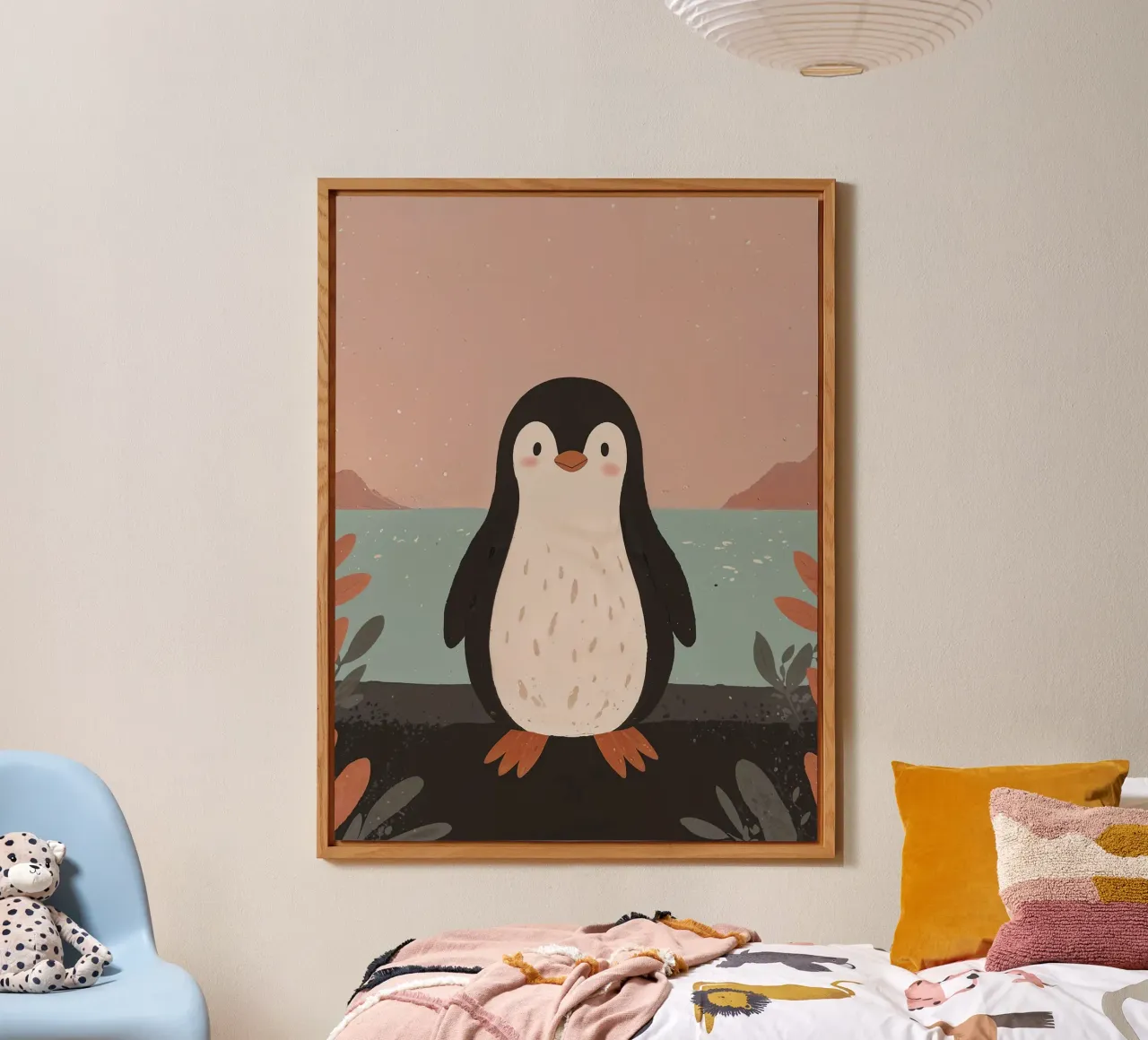 Friendly Tiny Penguin forex plate by SnoopyAnimals