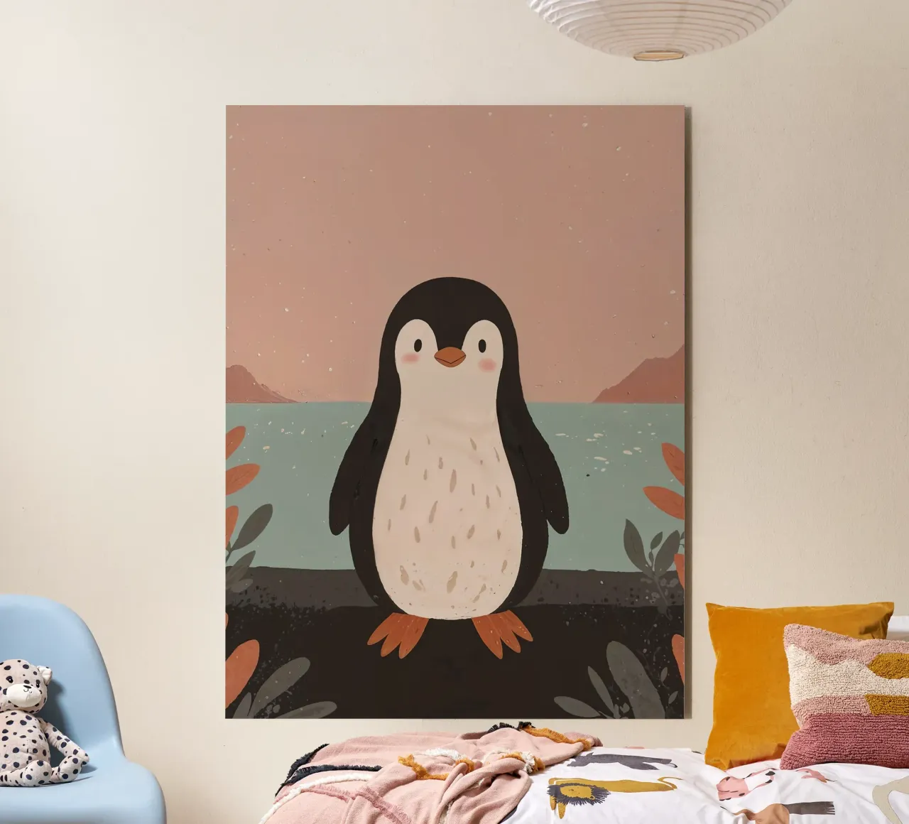 Friendly Tiny Penguin forex plate by SnoopyAnimals