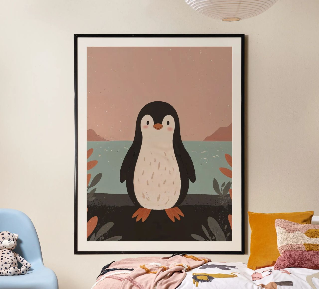 Un piccolo pinguino amichevole poster da SnoopyAnimals