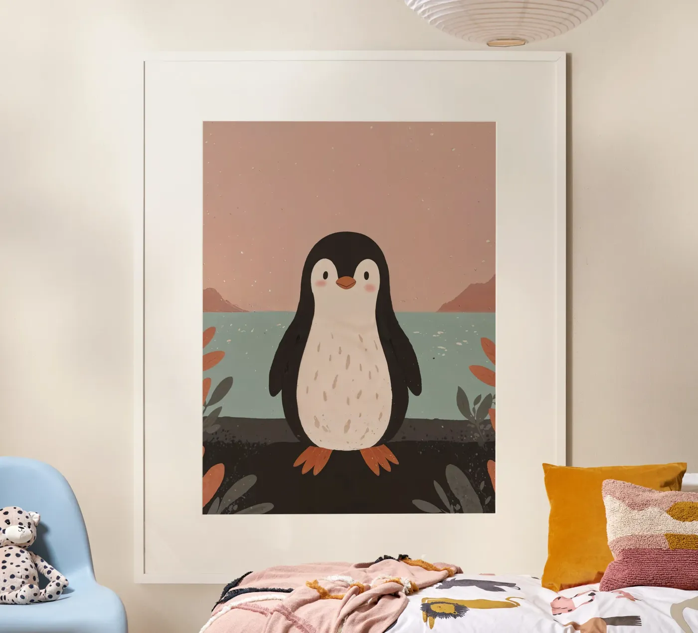 Un piccolo pinguino amichevole poster da SnoopyAnimals