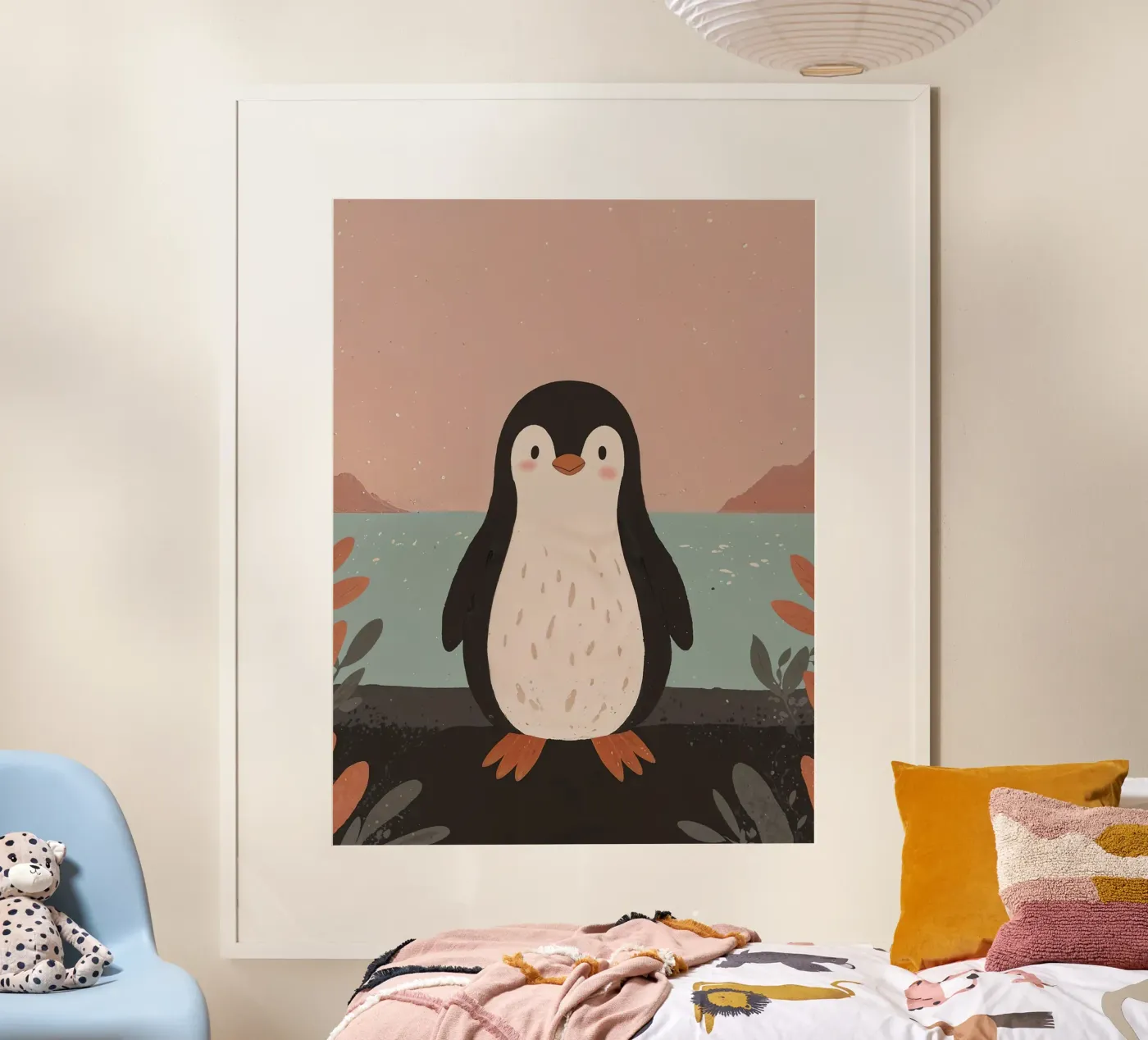 Friendly Tiny Penguin poster by SnoopyAnimals