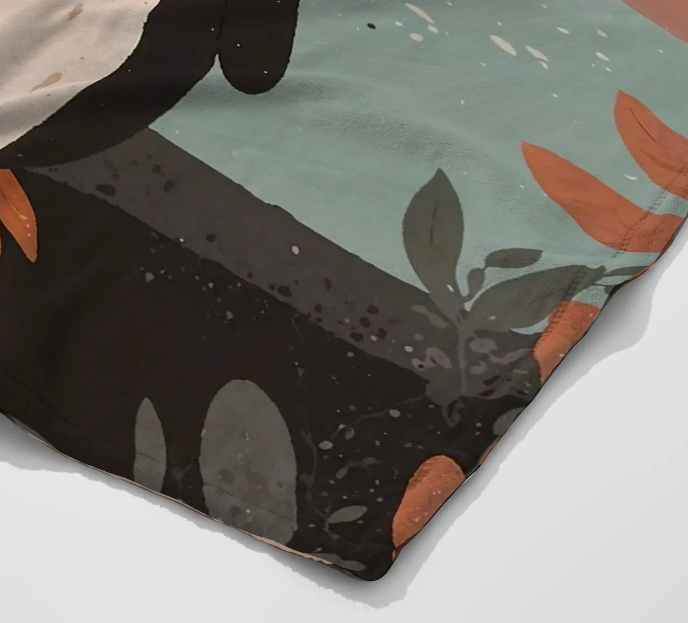 Friendly Tiny Penguin fleece blanket by SnoopyAnimals