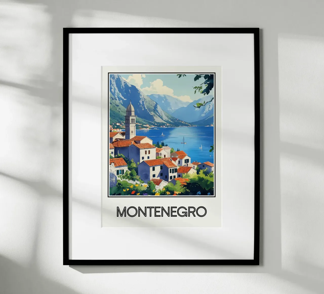 Montenegro poster da Frame the World