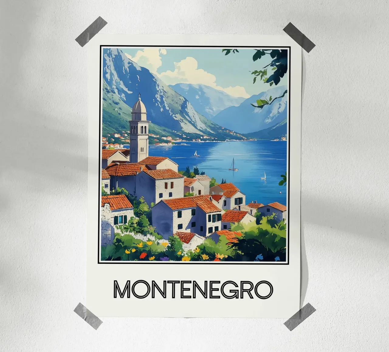 Montenegro poster da Frame the World