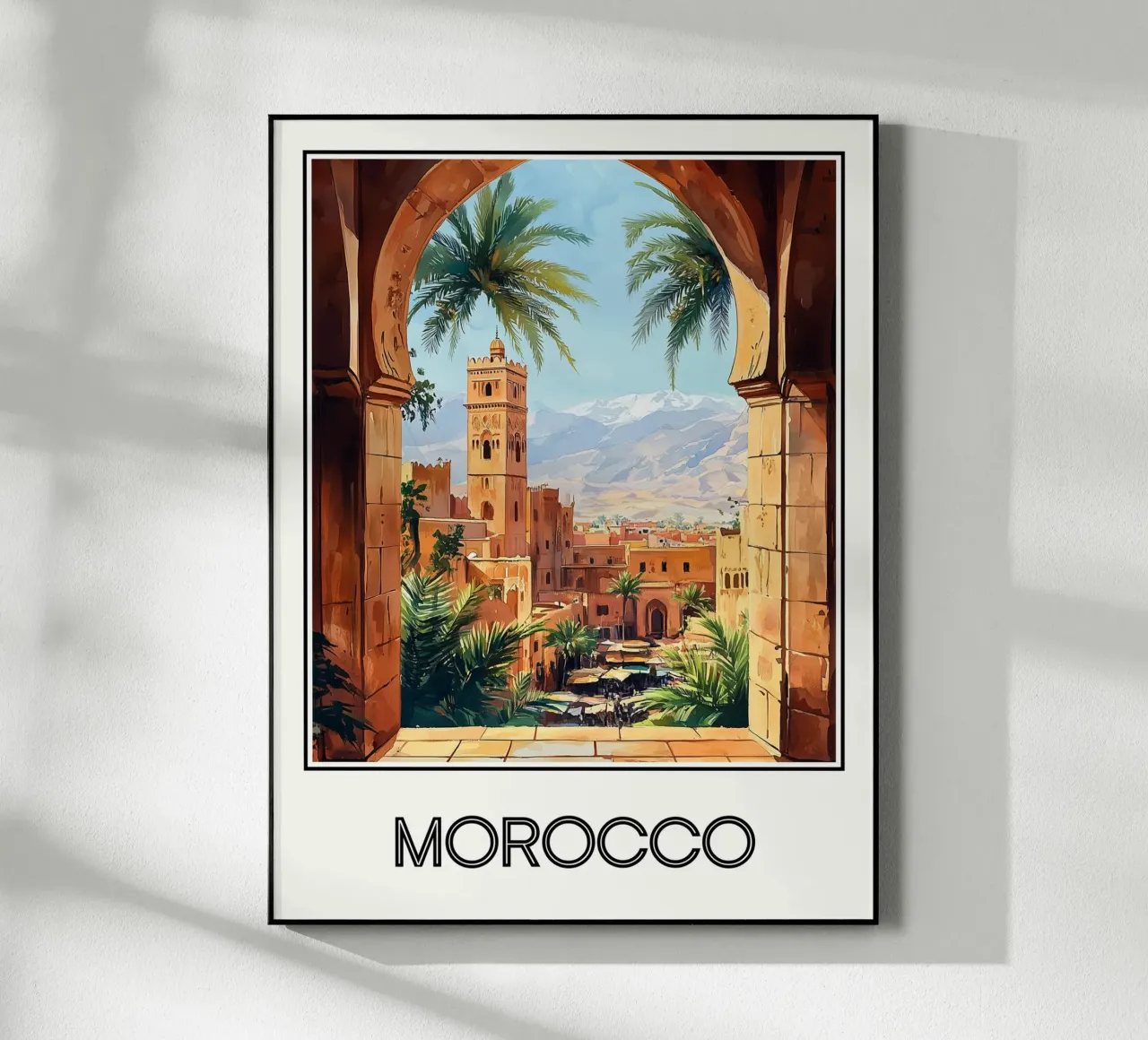 Affiche Moroc plexiglass da Frame the World