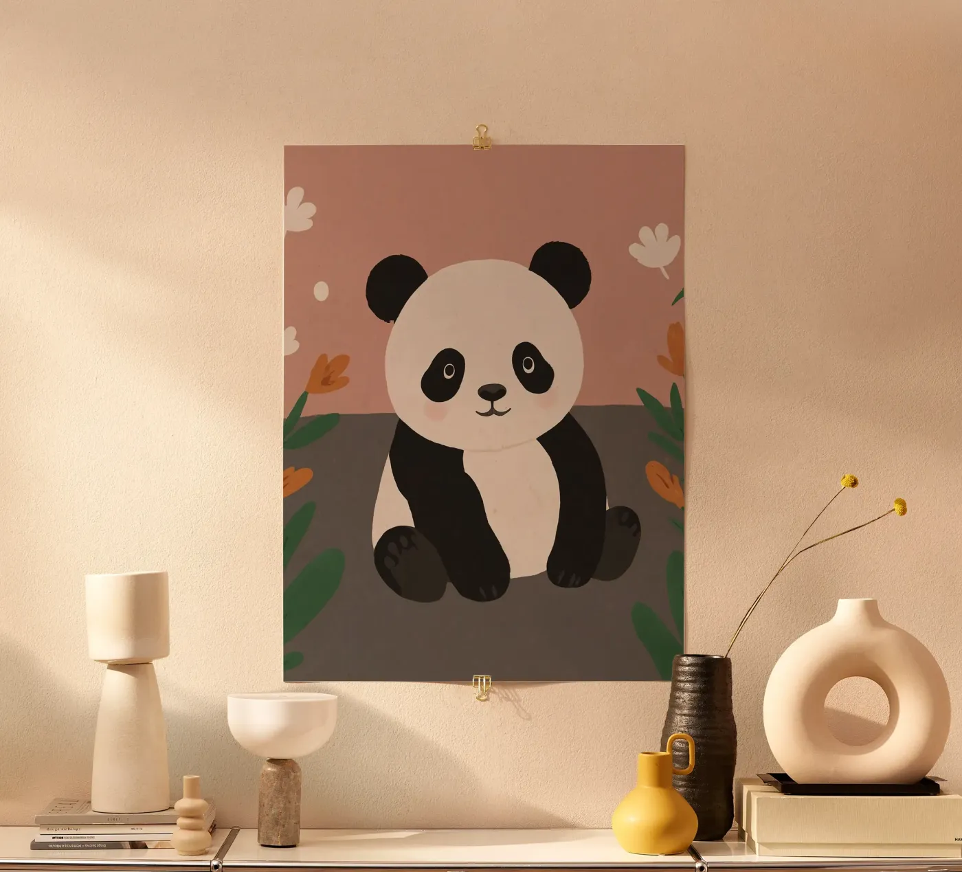 Freundlicher Panda Poster von SnoopyAnimals