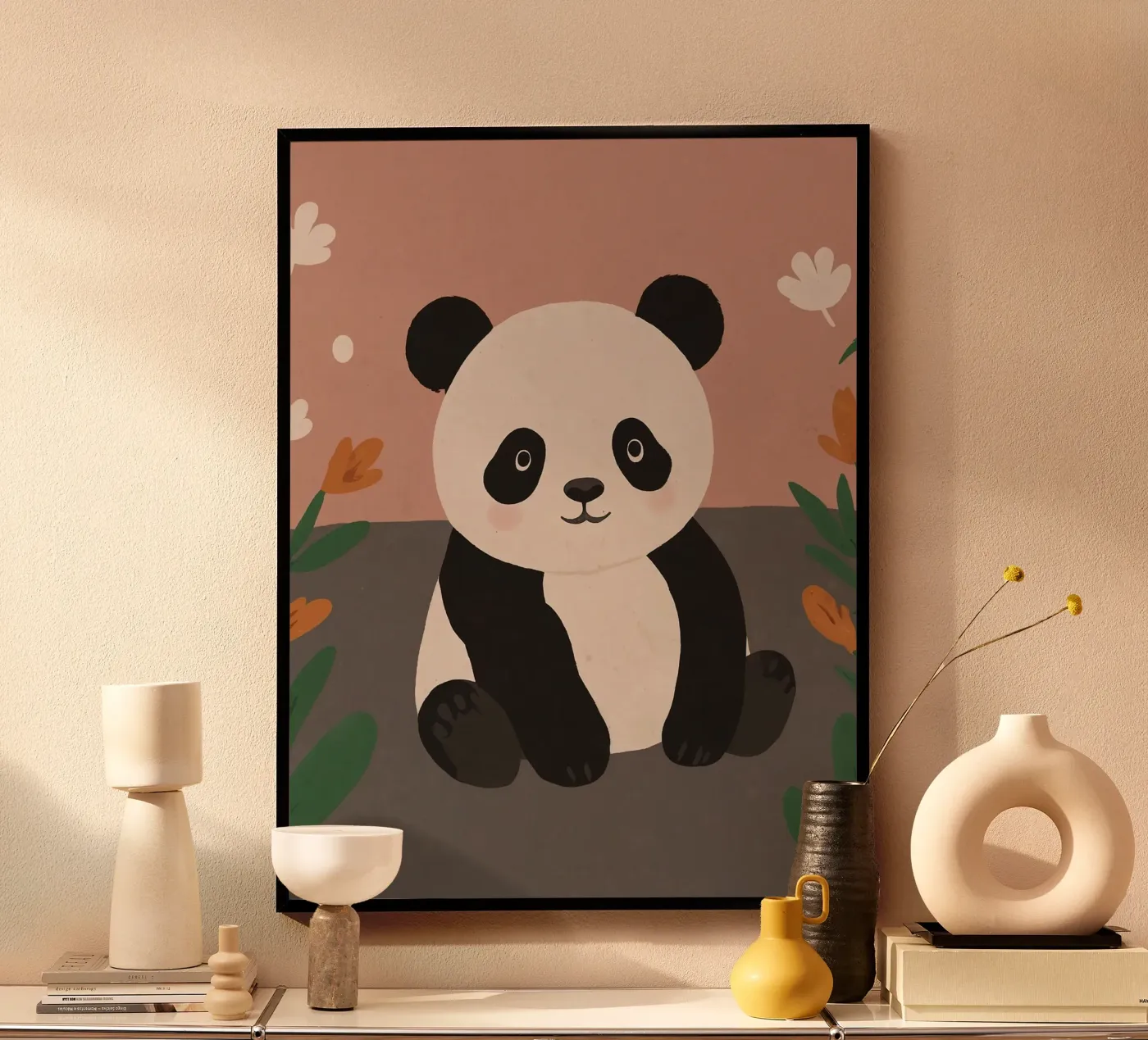 Freundlicher Panda Poster von SnoopyAnimals