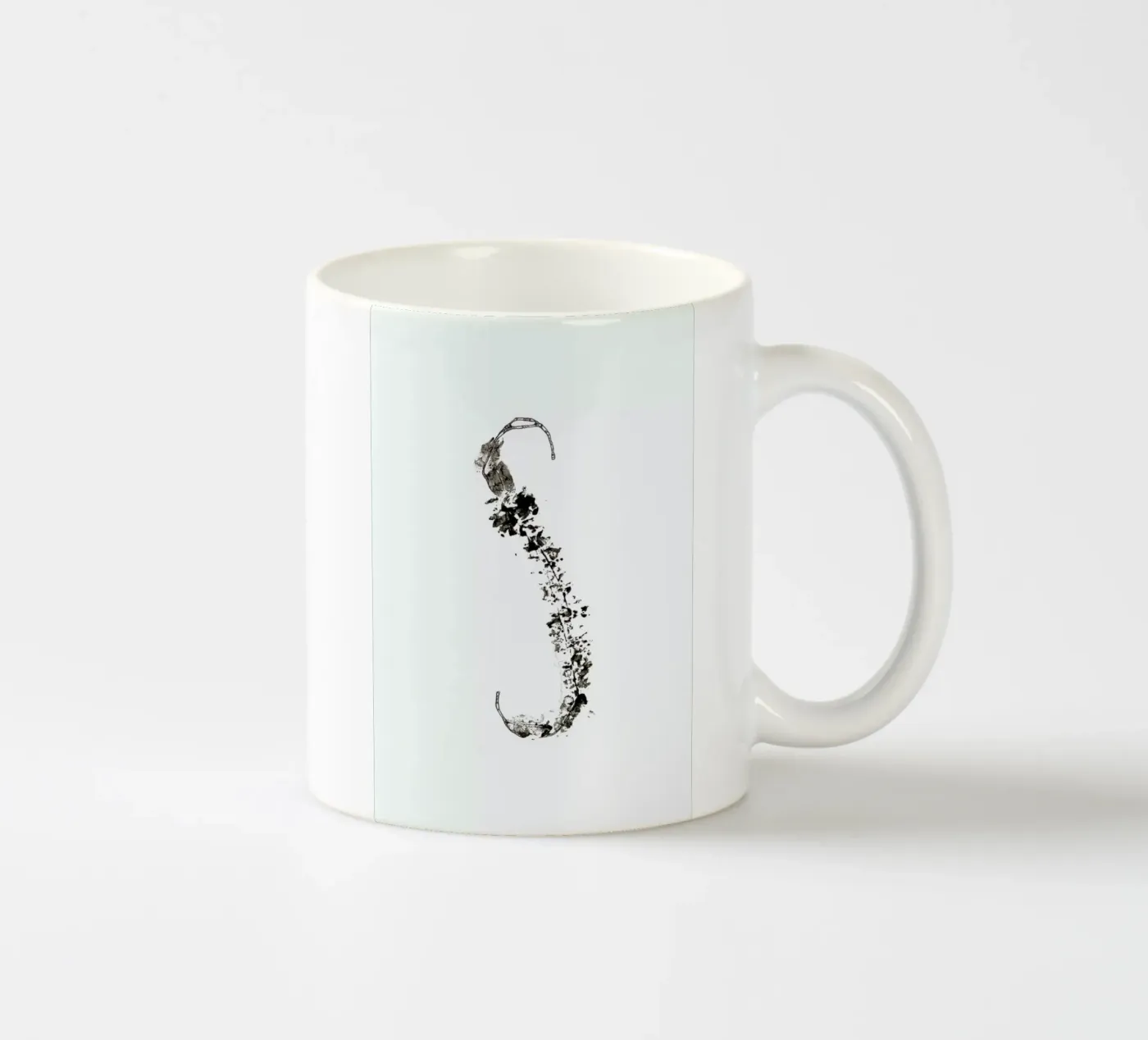 S ceramic mug by Marina Guiu