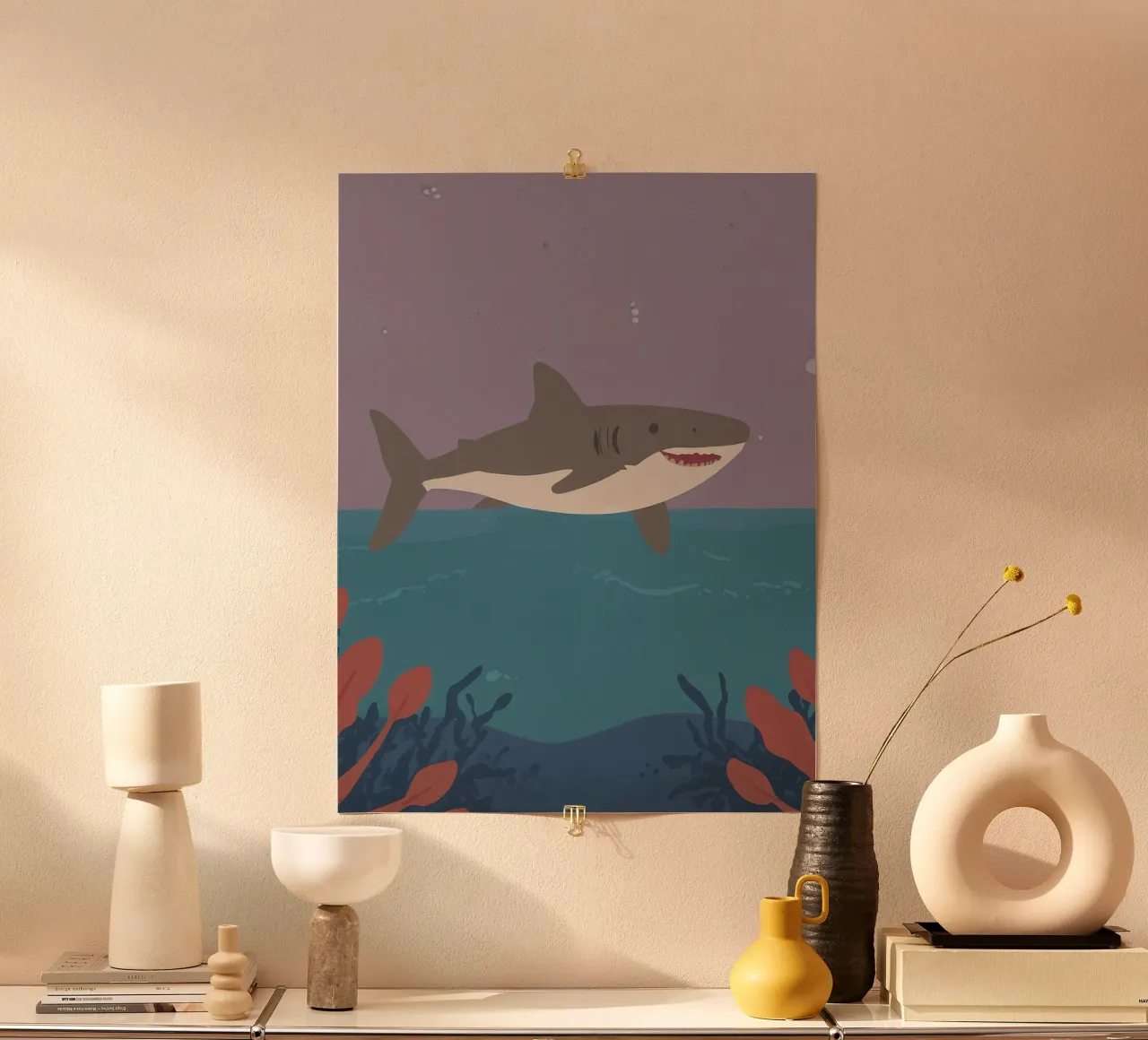 Squalo amico poster da SnoopyAnimals