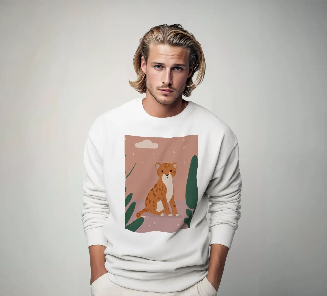 Ghepardo amichevole felpa da SnoopyAnimals