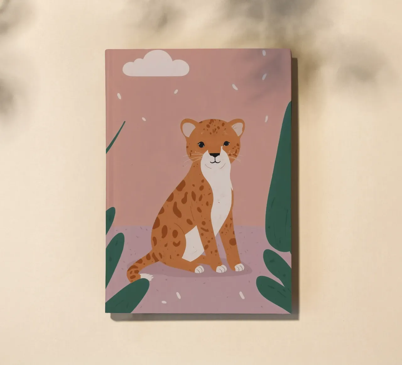 Friendly Cheetah notebook by SnoopyAnimals