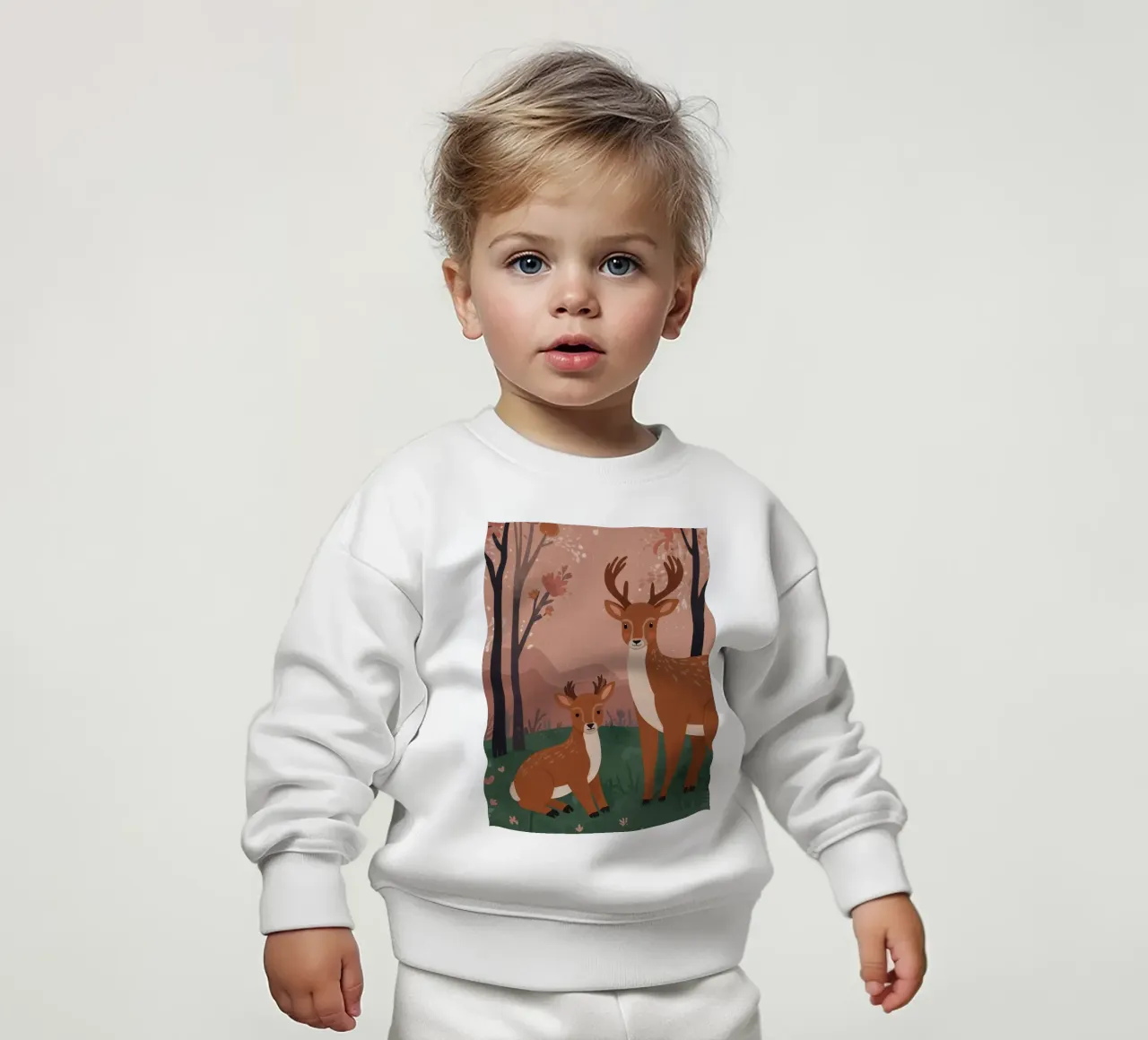 Cervi amici felpa neonato da SnoopyAnimals