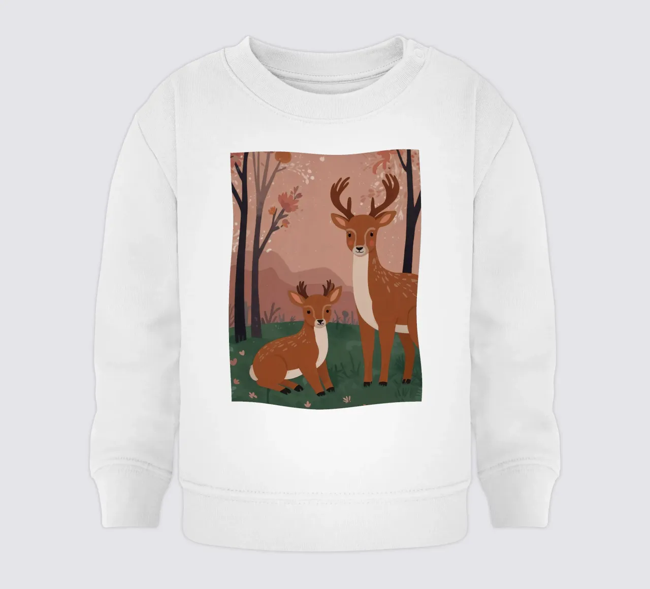 Cervi amici felpa neonato da SnoopyAnimals