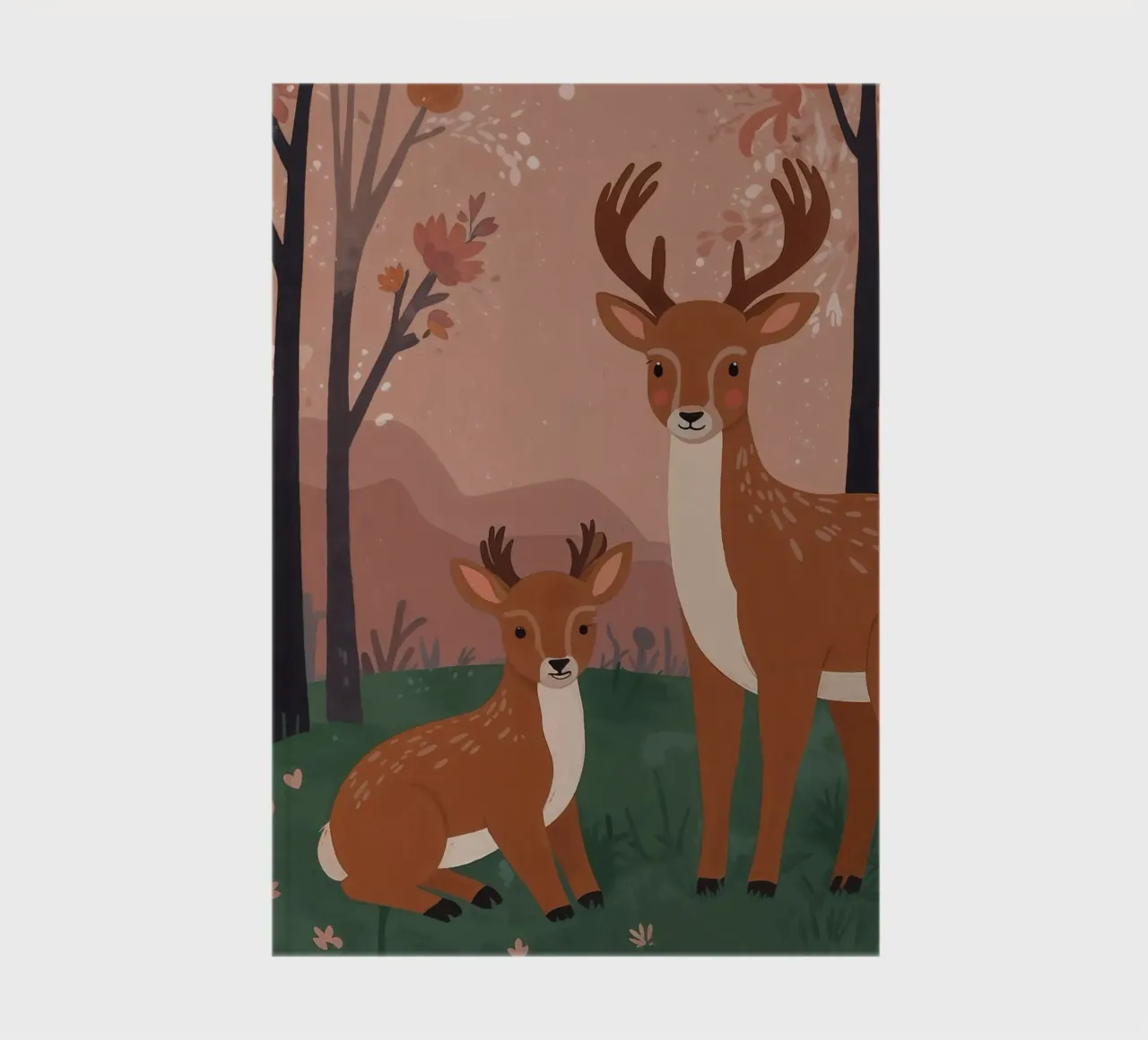 Friendly Deers notebook by SnoopyAnimals
