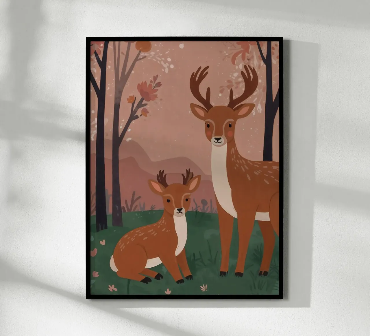 Cervi amici carta hahnemühle da SnoopyAnimals