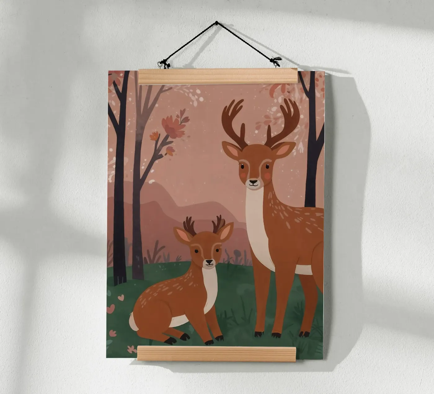 Friendly Deers poster da SnoopyAnimals