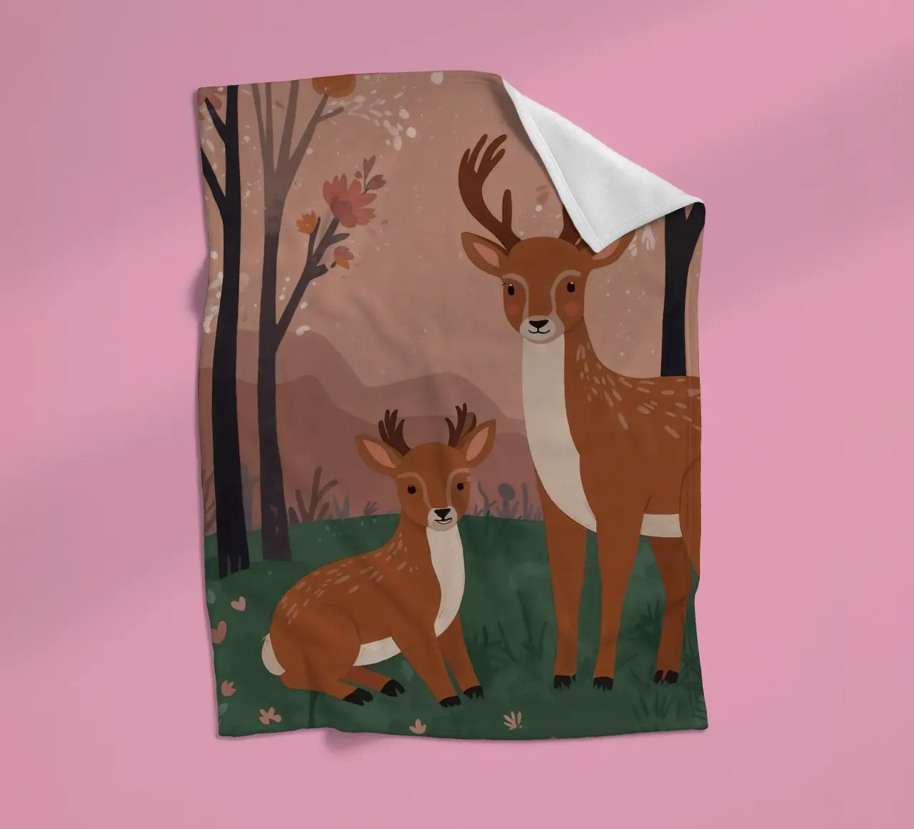 Cervi amici coperta in pile da SnoopyAnimals
