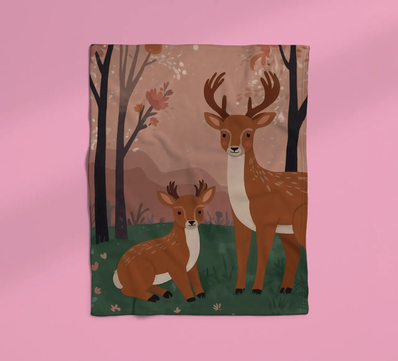 Cervi amici coperta in pile da SnoopyAnimals