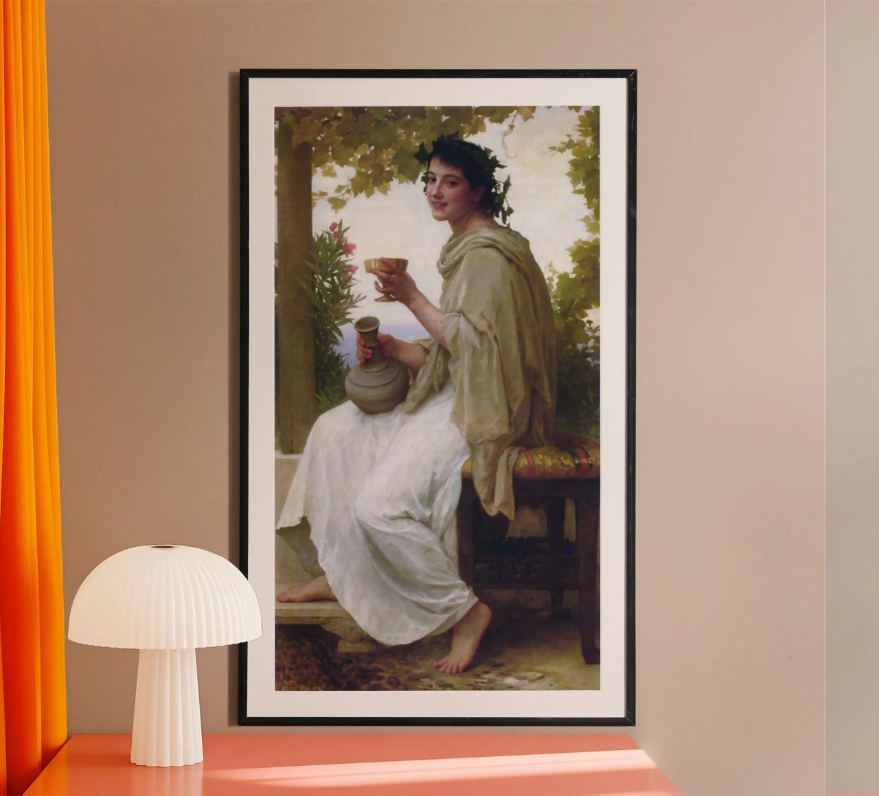 William-Adolphe Bouguereau - Baccante poster da Timeless Artworks