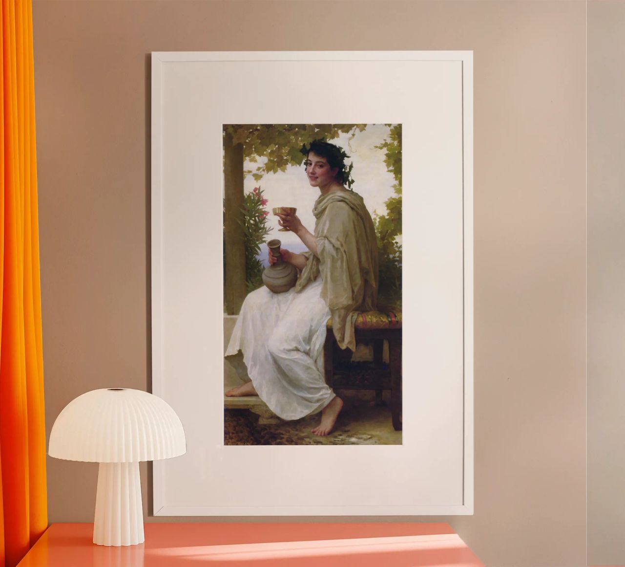 William-Adolphe Bouguereau - Baccante poster da Timeless Artworks