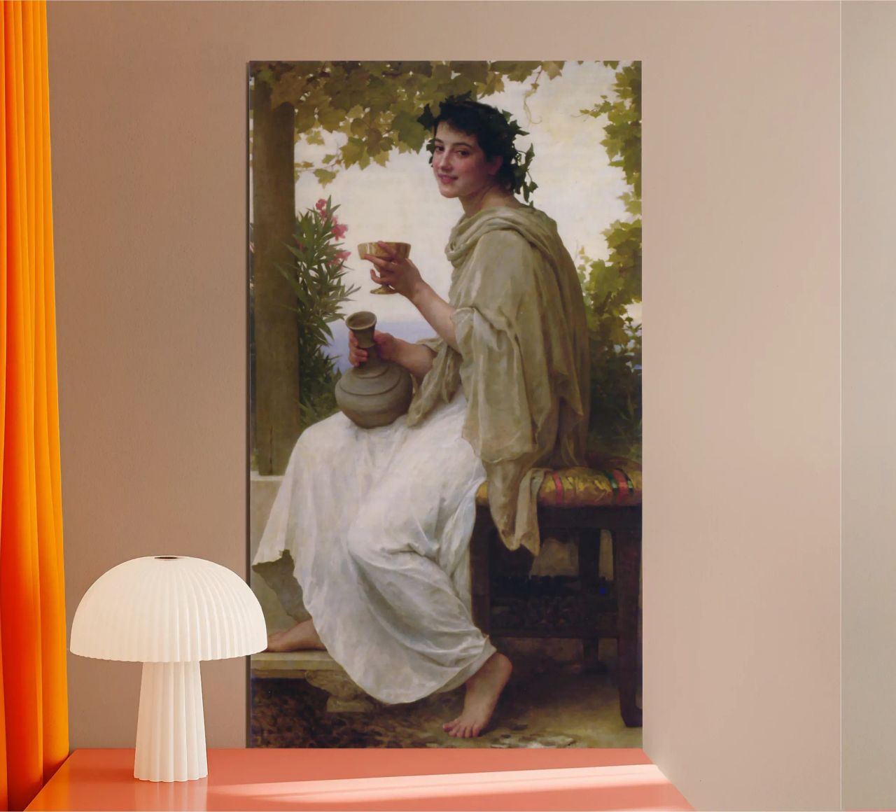 William-Adolphe Bouguereau - Baccante poster da Timeless Artworks