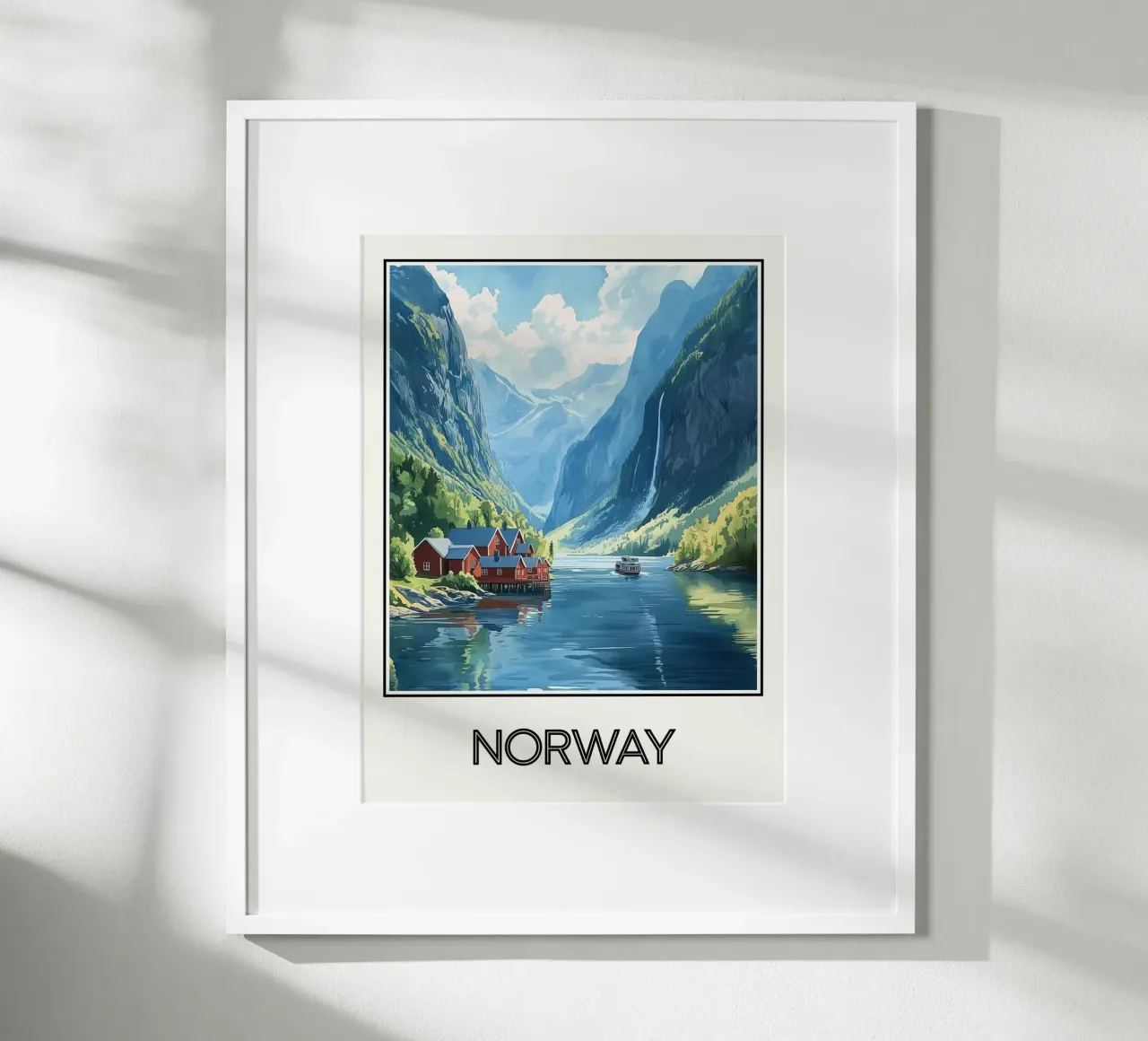 Norvegia poster da Frame the World