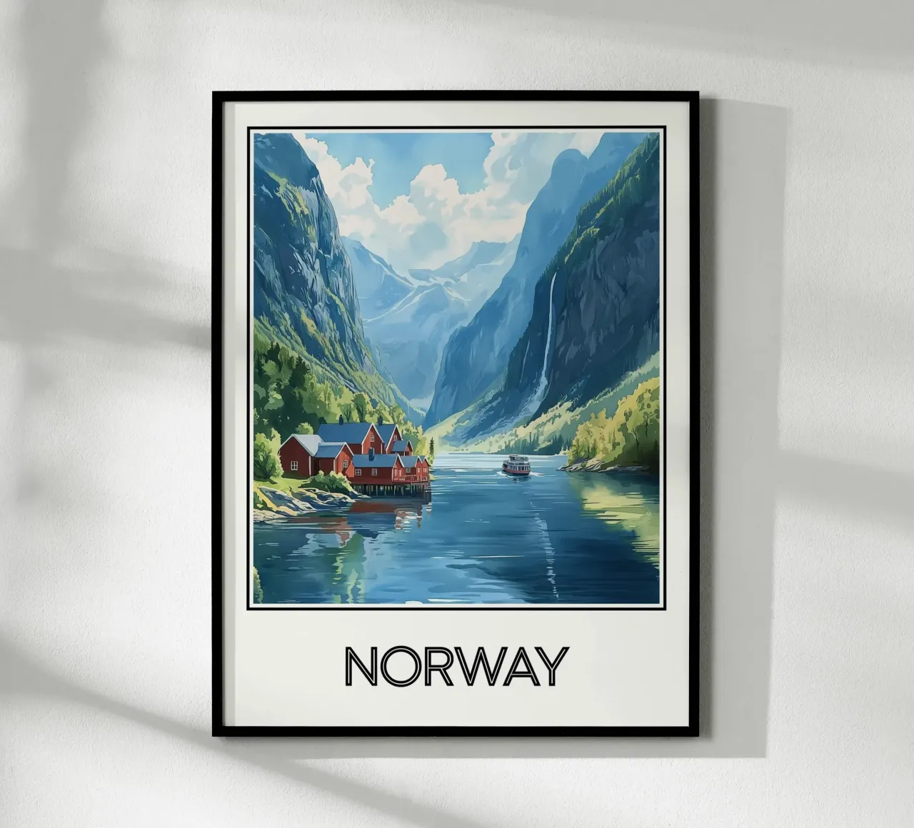 Norvegia poster da Frame the World