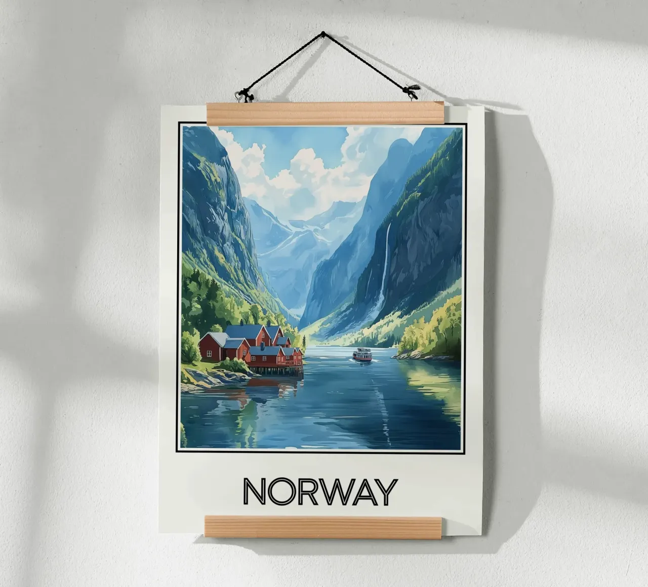 Norvegia poster da Frame the World