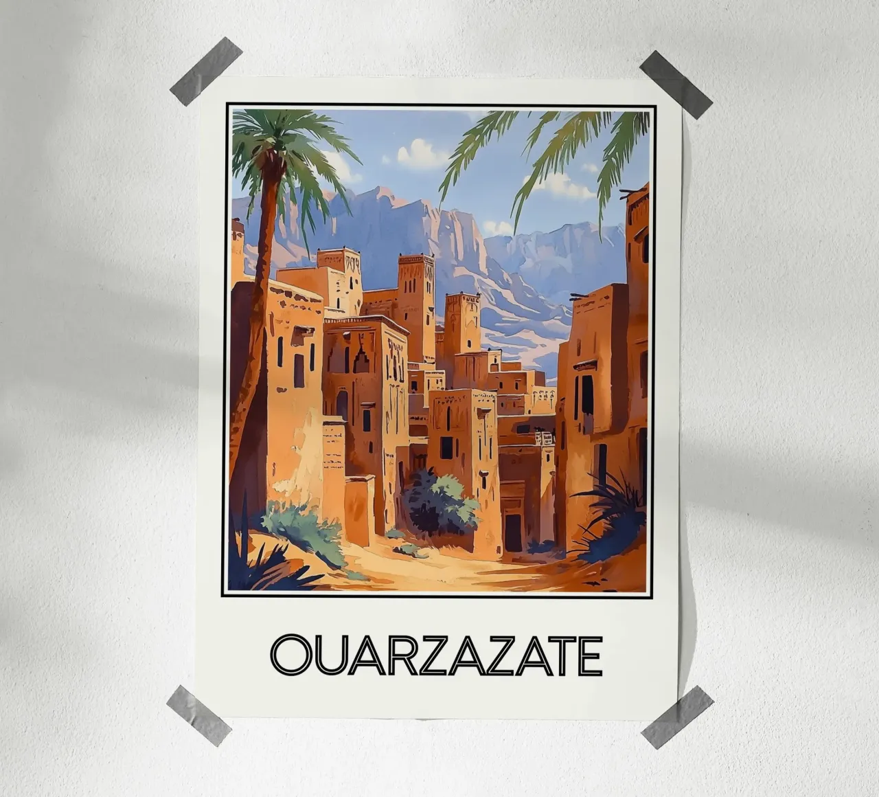 Ouarzazate poster da Frame the World