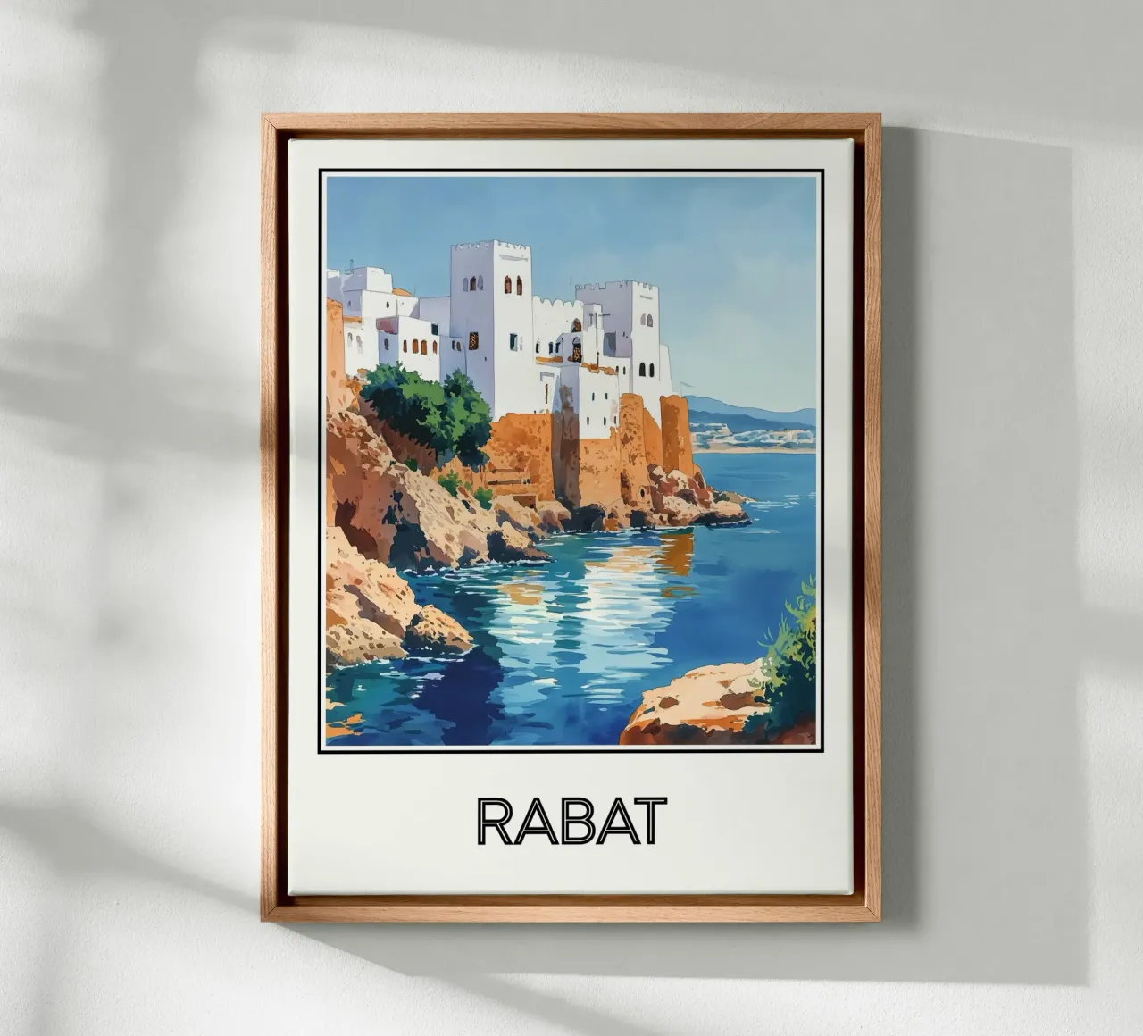 Rabat tela con Cornice a cassetta da Frame the World