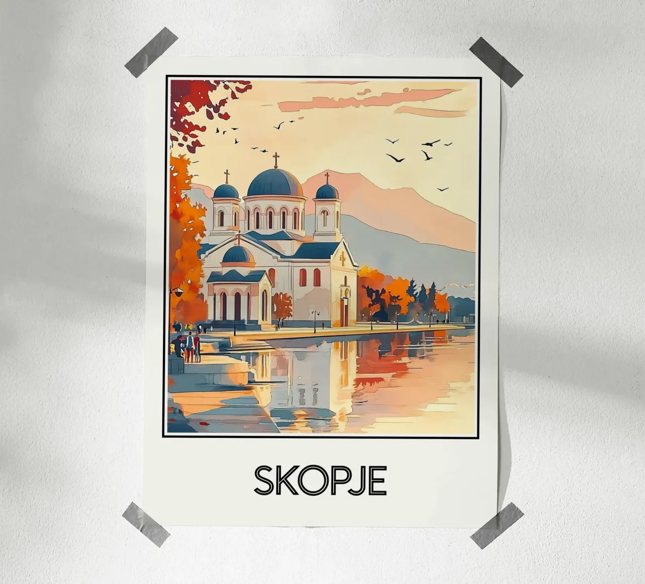 Skopje poster da Frame the World