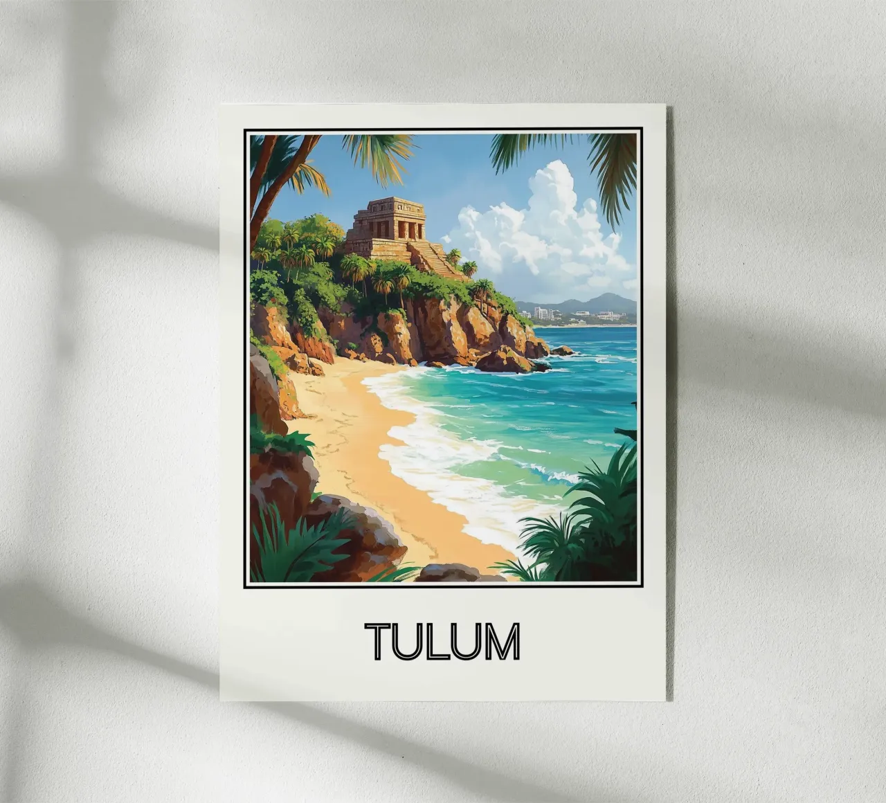 Tulum plexiglass da Frame the World