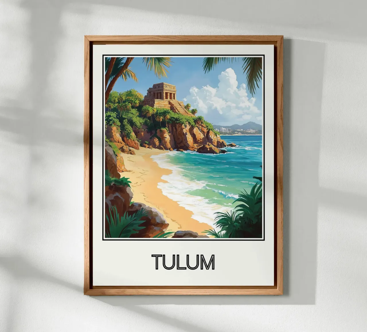 Tulum alluminio dibond da Frame the World