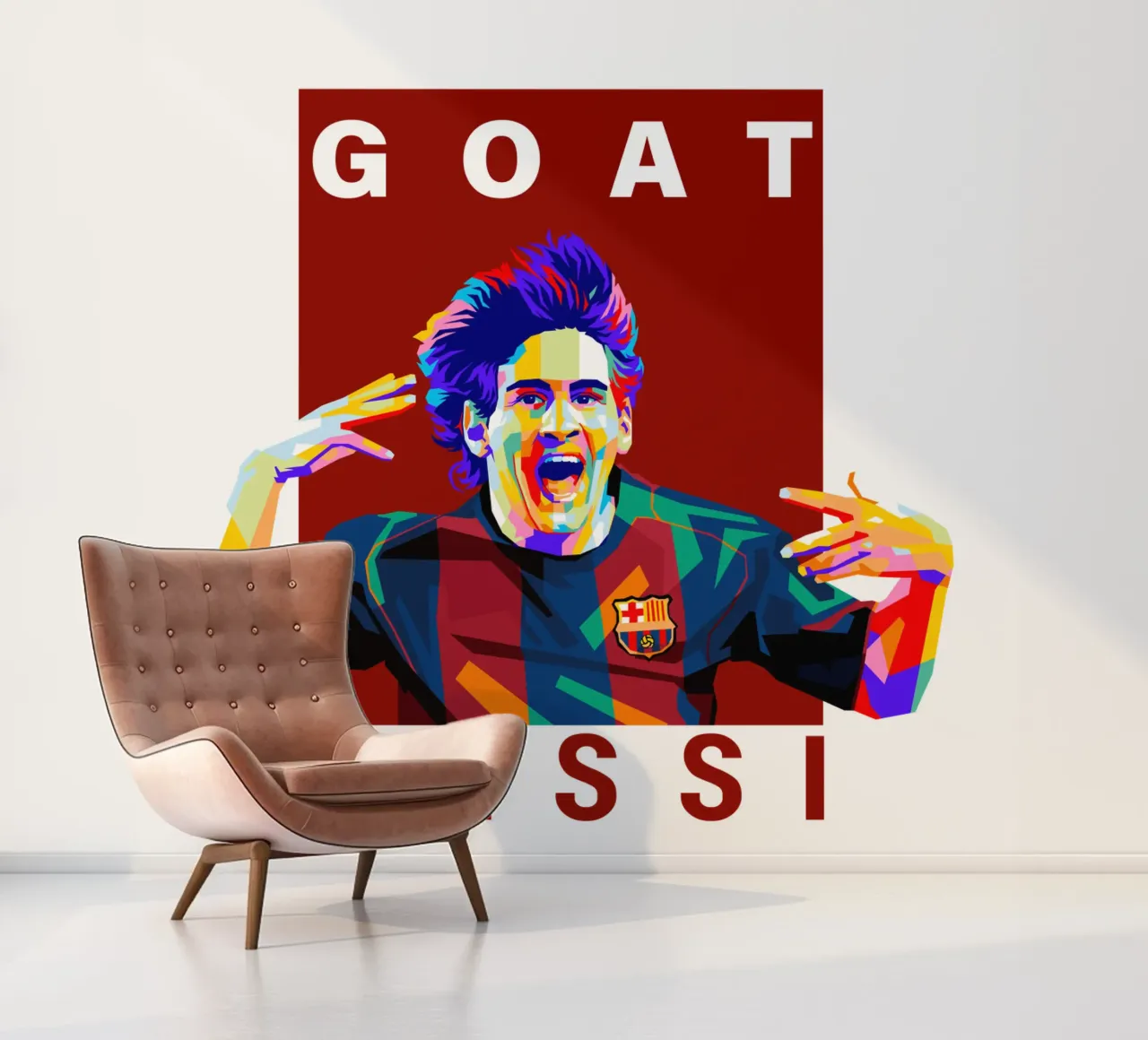 Lionel Messi Barcelona photo wallpaper by WPAP MALANG