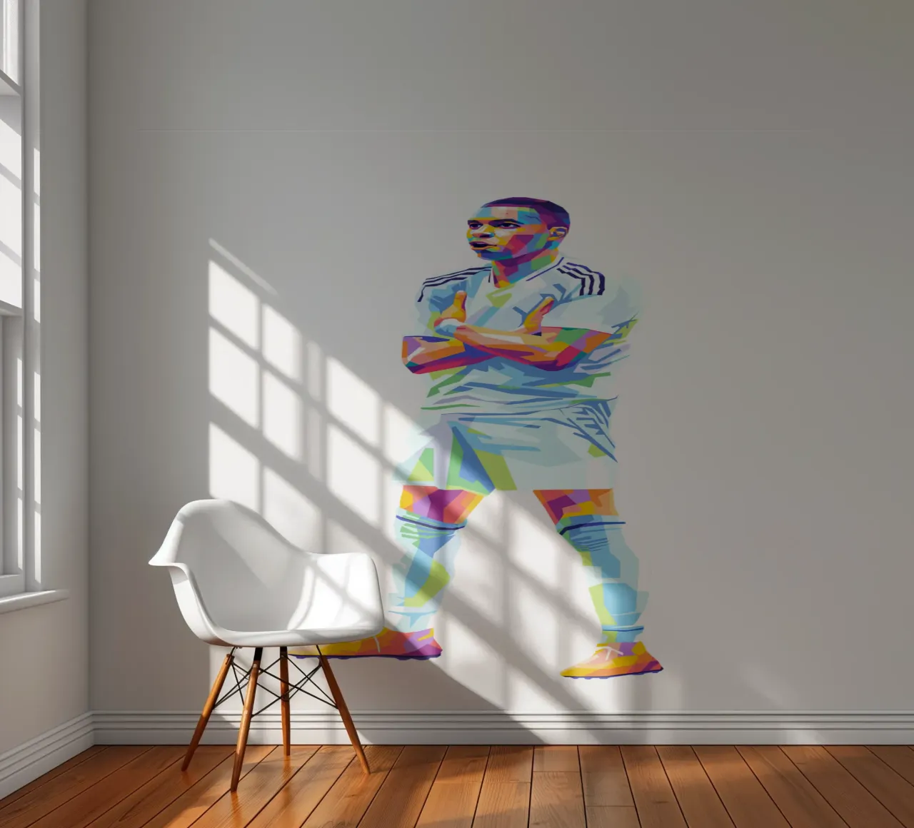 mBappe Player Real Madrid photo wallpaper by WPAP MALANG